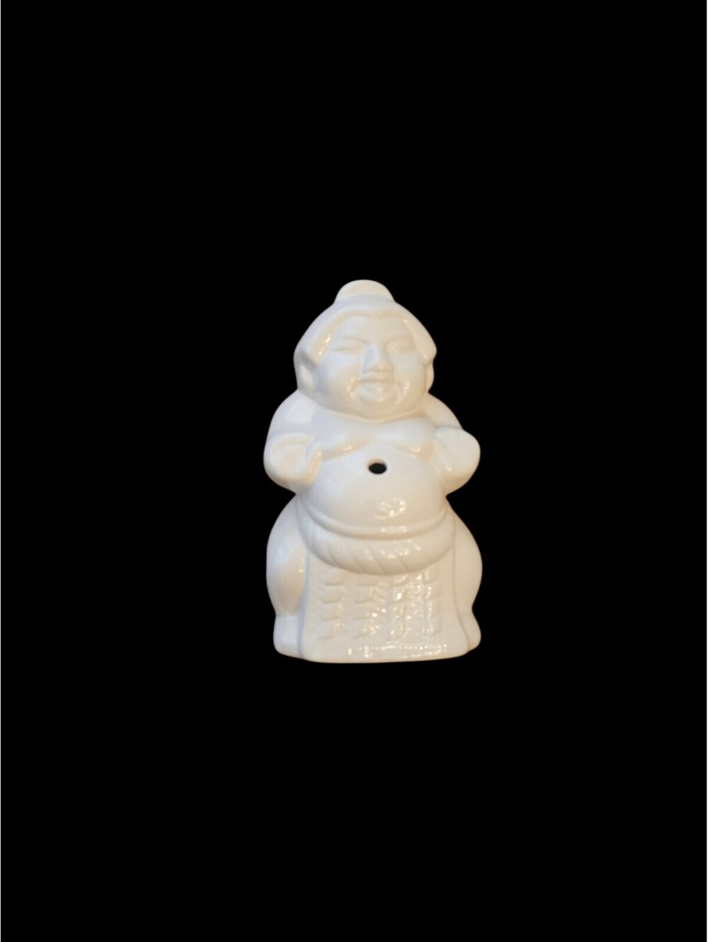 Vintage Benihana Ceramic Sumo Wrestler Tiki Cocktail Mug / Incense Burner